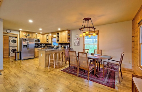 Hiawassee Cabin | Santa Marta Summit By Chatuge Home Concierge Mountainview, firepit, ping-pong table, card table & gas grill.