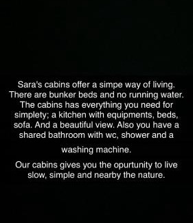 Kautokeino Apartment | Sara's cabins-hytter