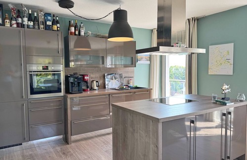 Sassnitz Apartment | Sassnitz - Penthouse Molenfeuer Mühlenstraße - Penthouse with Baltic Sea view