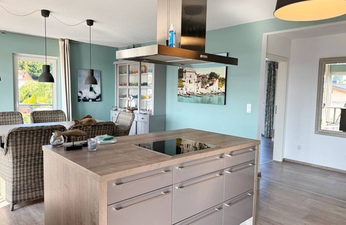 Sassnitz Apartment | Sassnitz - Penthouse Molenfeuer Mühlenstraße - Penthouse with Baltic Sea view