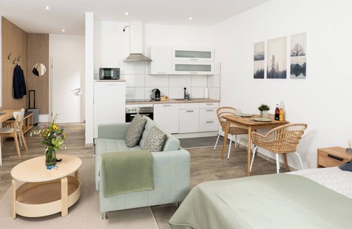 Geislingen an der Steige Apartment | Scandi apartment centrally located in Geislingen. Parking lot - fully equipped