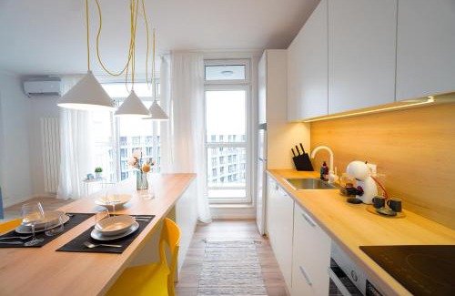 Iskar Apartment | Scandinavian Airy APT in Business Area & Airport