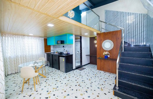 Udupi Apartment | Scenic Balcony Views