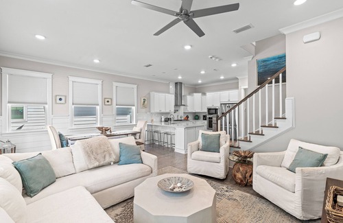 Santa Rosa Beach House | Sea Mist in Prominence, Golf Cart, Bikes, Pools, Walk to Big Chill!