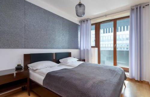 Srodmiescie Apartment | Sea Towers Apartament z Widokiem na Morze, 3 Sypialnie i 2 Balkony by Noclegi Renters