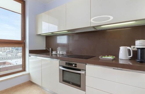 Srodmiescie Apartment | Sea Towers Apartament z Widokiem na Morze, 3 Sypialnie i 2 Balkony by Noclegi Renters