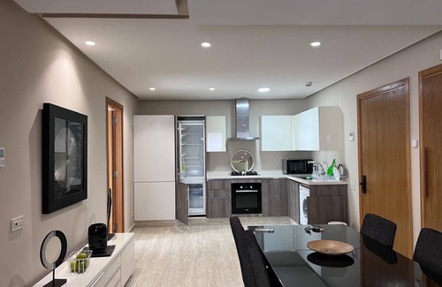 SOUR JDID Apartment | Sea-View luxury central living apartment with AC, WiFi in marvelous Casablanca