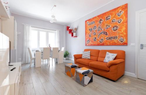 Quartiere XXXIII Lido di Ostia Ponente Apartment | Sea View Rome Luxe Stay - 7 pax, 2 baths, 100mt from the sea, A-C, terrace