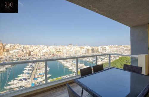 Pieta Apartment | Seafront, Designer APT with Private Terrace & WIFI by 360 Estates