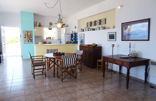 Theologos Villa | Seafront Private Villa, Sunny Family Resort.