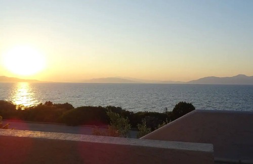 Theologos Villa | Seafront Private Villa, Sunny Family Resort.