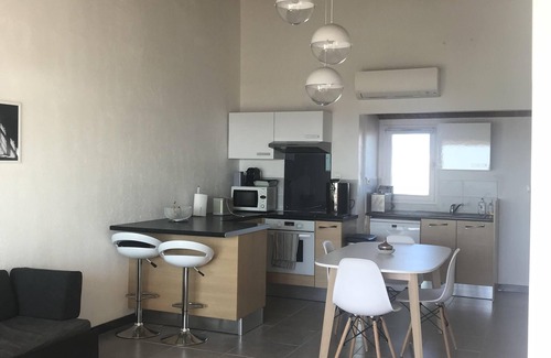 Cap d'Agde Apartment | ☀️Seafront triplex apartment with large terrace - beautiful view - beaches 1mn🏖