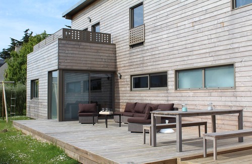 Plouescat Villa | Seaside Vacation Villa private SPA area + indoor Pool + Jacuzzi + Shower