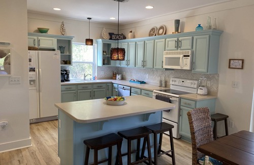 Seacrest House | SeaStar - Gulf View from Roof Deck, Private Beach Access, Huge Pool/Hot Tub