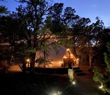 Duchesne Other | Secluded Bell Tent Nestled in the Pines in Duchesne, Utah