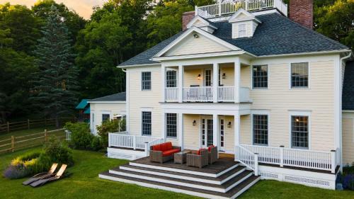 Austerlitz House | Secluded Berkshires Estate Private PondPoolTheater Gym Sunny Pond