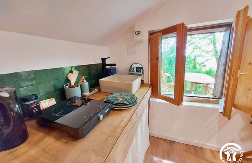 Montenay Cottage | Secluded Cabin for 2 in Nature with Shared Kitchen & Games, Near Mayenne
