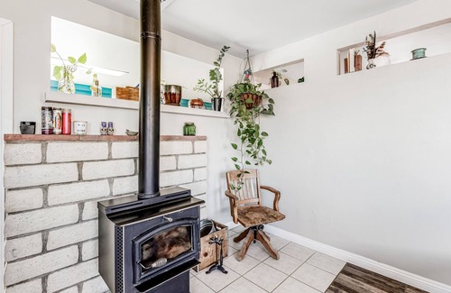 Joshua Tree Cabin | Secluded, private home on four acres with a wood stove near JT National Park