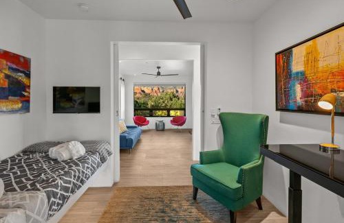 West Sedona House | Sedona Shangri-La Estate 5BR Spa Sauna Views