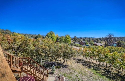 Pagosa Springs House | See Fall's Changing Colors! Sierra Vista: Stunning Views, Gas Firepit, Near Shops and Hot Springs!