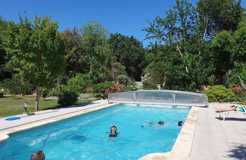 Montesquieu-des-Alberes Apartment | Self-catering 2-bedroom apartment with pool and garden