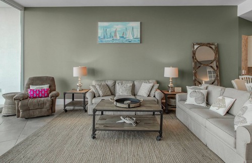 Orange Beach East House | Sensational water view condo with pools and marina