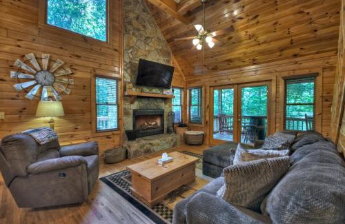 Blue Ridge House | Serendipity - Screened in Porch Hot Tub Firepit