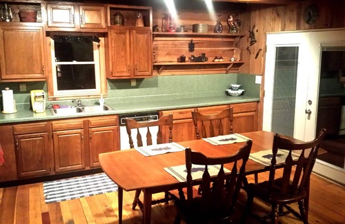 Champion Cabin | Seven Springs Cabin - Luna Chalet - Authentic, Pet Friendly Log Cabin