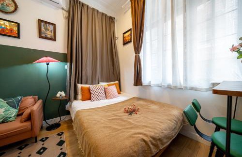 Fengxian Apartment | Shanghai Hills& Well-time Nanyang Charm BnB close to West Nanjing Rd and line 2 Jing'an Temple