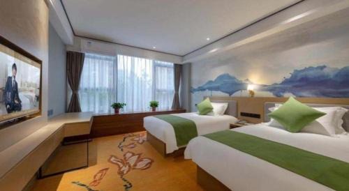 Xiangshan District Hotel | Shell Hotel Anhui Huaibei Railway Station Huiyuan Road