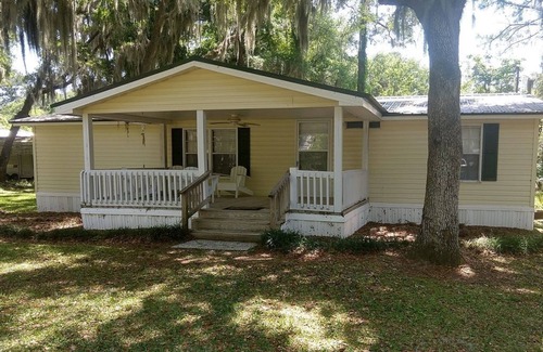 Shellman Bluff House | Shellman Bluff Village Home: Ideal location,3 bedrm,2 bath,lg porch,boat shed