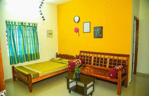 Coimbatore Apartment | SHI's Bhairavi Peaceful 2bhk villa - - On the way 2 isha-Adiyogi , Maruthamalai
