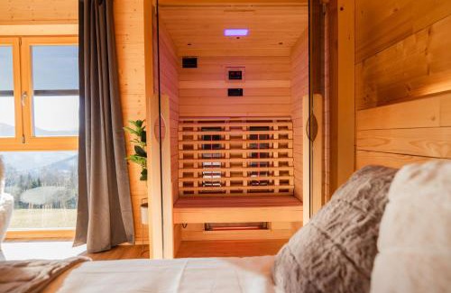 Tolsti Vrh p. R. na K. - del Apartment | Studio Wild Park Panorama with Hot tub and Sauna