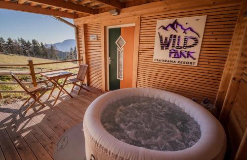 Tolsti Vrh p. R. na K. - del Apartment | Studio Wild Park Panorama with Hot tub and Sauna