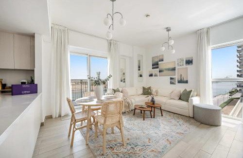 Abu Dhabi Apartment | Silkhaus Canal view 3BDR with Maid Room Near Ferrari World