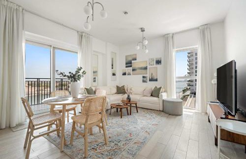 Abu Dhabi Apartment | Silkhaus Canal view 3BDR with Maid Room Near Ferrari World