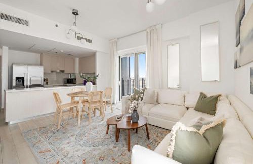 Abu Dhabi Apartment | Silkhaus Canal view 3BDR with Maid Room Near Ferrari World