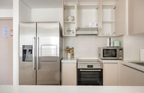 Abu Dhabi Apartment | Silkhaus Canal view 3BDR with Maid Room Near Ferrari World