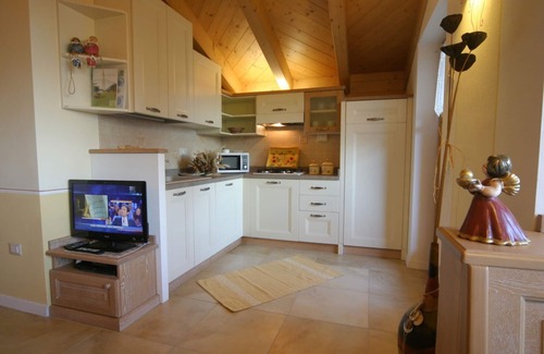 Molveno Villa | Single villa in a privileged position overlooking the lake and the Brenta Dolomites *