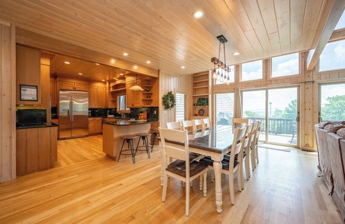 McHenry House | Ski-In/Out Dog Friendly Retreat w/Pool, Bar & Fireplaces