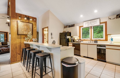 Beech Mountain House | Ski-in/out home with private hot tub, sauna, mtn/ski views, foosball, fireplace