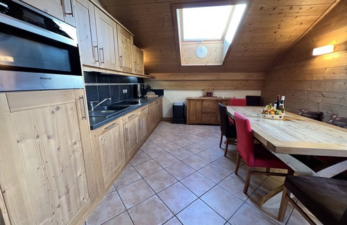 Saint-Martin-de-Belleville Apartment | Ski-in/ski-out chalet with fantastic views