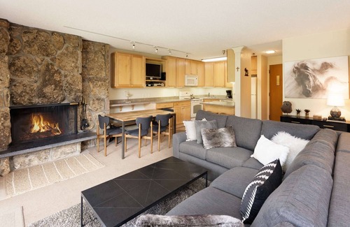 Snowmass Village Condo | Ski-In/Ski-Out Steps to Snowmass Lifts! Hot Tub, Fireplace, Covered Parking, Balcony Views & Winter!