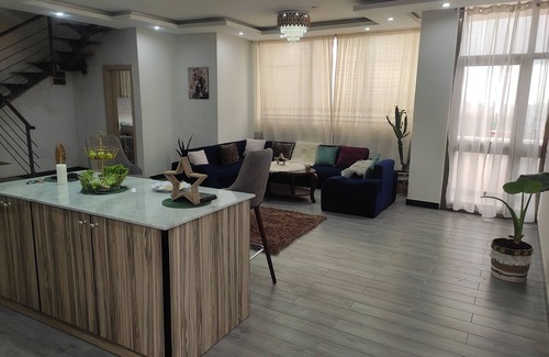 Bole Apartment | Skline city view with Back mountaine breath 5 min from airport
