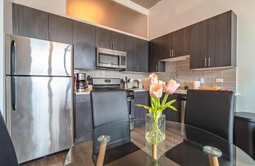 Near South Side Apartment | Skyline 2BR in South Loop with Optional Parking & Gym Access Near Museum Campus and McCormick Place