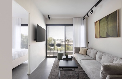 Old North Apartment | Skyline Serenity by tlv2rent