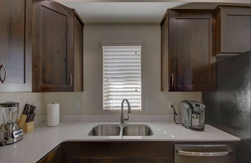 St. George Condo | SLEEPS 8 Ground Floor New~Estancia Resort Large patio~Fiber and Heated POOL!