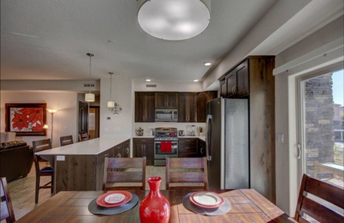 St. George Condo | SLEEPS 8 Ground Floor New~Estancia Resort Large patio~Fiber and Heated POOL!
