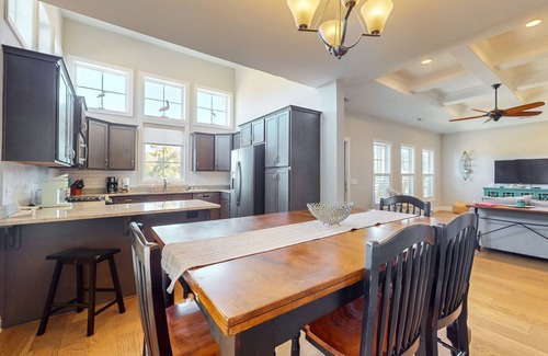 Caswell Beach House | Slowin' Dune | Lavish Island Getaway with Golf Cart Near Beach, Golf, & Dining