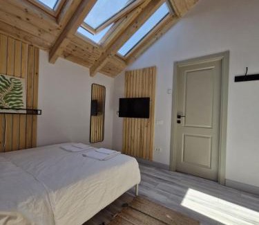 Sector 1 Apartment | Small attic room with private bathroom